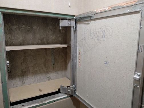 Люк под плитку Нажимной Секрет-Лайт 200*850 Люк под плитку Нажимной Секрет-Лайт 200*850