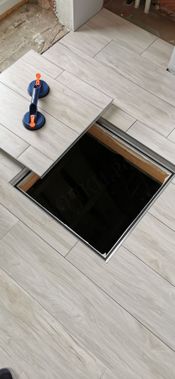 Напольный люк Премиум 50 мм 800*800 Напольный люк Премиум 50 мм 800*800