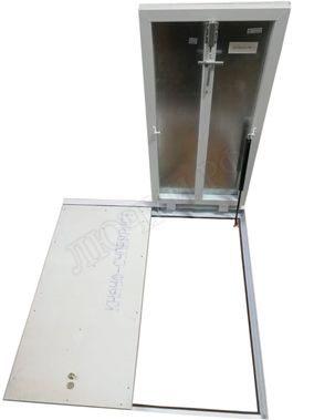 Напольный люк Самоподъемный Невидимка короб 2 створки Напольный люк Самоподъемный Невидимка короб 2 створки