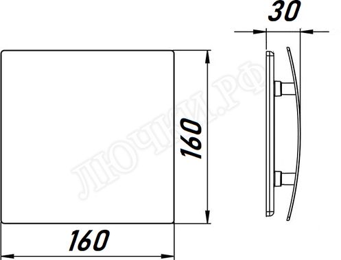 Вытяжной вентилятор Awenta System+, Turbo, 100, KWT100T, PEDM100, Под покраску, пластик Вытяжной вентилятор Awenta System+, Turbo, 100, KWT100T, PEDM100, Под покраску, пластик