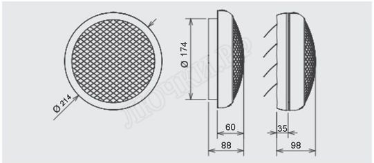 Вытяжной вентилятор HCM N 150N Вытяжной вентилятор HCM N 150N