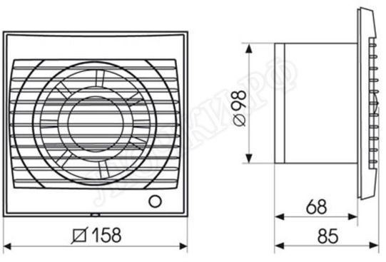Вентилятор Future-100TH Вентилятор Future-100TH